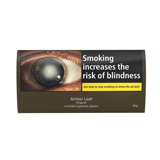 Amber Leaf Original Hand Rolling Tobacco 50g - Single Pack