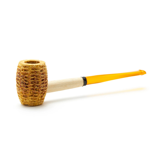 Missouri Meerschaum Huck Finn Corn Cobb - Straight Pipe