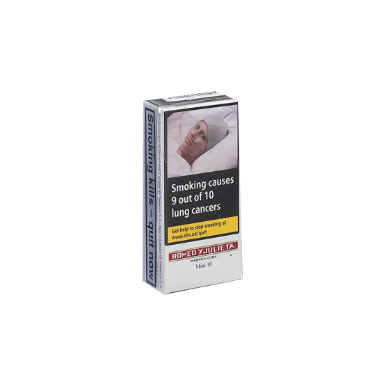 Romeo y Julieta Mini (10 Cigarillos) - Single Pack