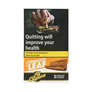 Al Capone Tobacco Leaf Glow (Vanilla) - Pack of 5