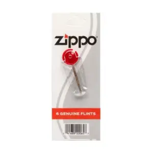 Zippo Flint Dispenser & 6 Zippo Flints