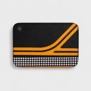 Alestimo Black and Tan Cigar Bag - 6 Cigar Capacity