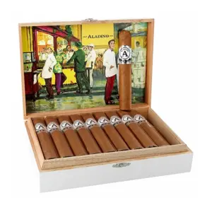 Aladino Connecticut Robusto Cigar - Box of 20