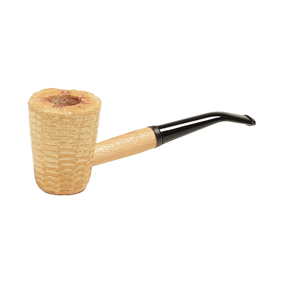 Missouri Meerschaum Mark Twain Corn Cob - Bent Pipe - Image 2