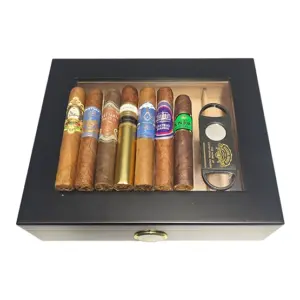The Robusto and Friends Cigar Humidor