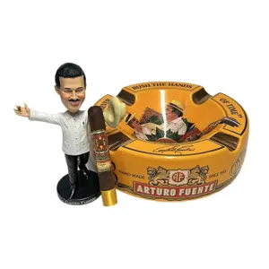 Arturo Fuente Opus X Cigar, Yellow Ashtray and Bobble Head Bundle