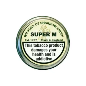 Wilsons of Sharrow Super M. Snuff 20g - Single Large Tin