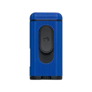 Xikar Hedron Single Jet Flame Cigar Lighter - Blue