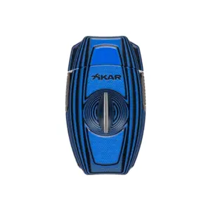 Xikar VX2 G10 Cigar V Cutter - Blue