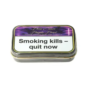 Pesse Canoe Purple (Fruit) Pearl Flake Pipe Tobacco 50g - Single Tin