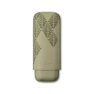 Zino Z-Collection Green ZS2 Leather Cigar Case – 2 Cigars